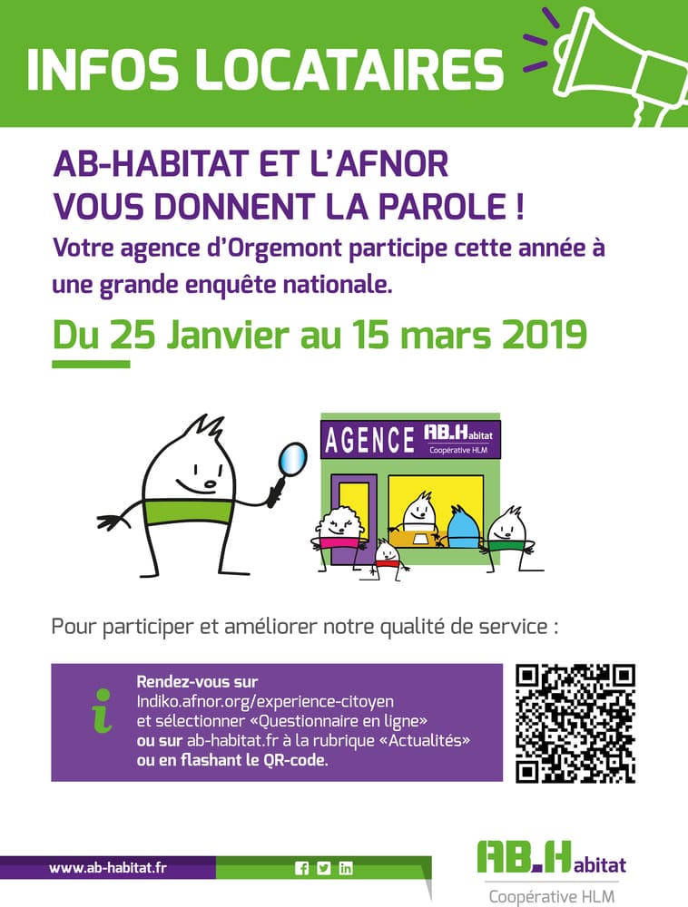 AB-Habitat et l'Afnor vous donnent la parole !