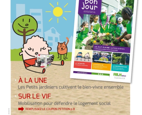 Nos résidences à l'heure d'été BJR 65 vient de paraître locataire 495x400 - AB-Habitat