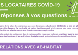 Informations locataires 26 mars 2020