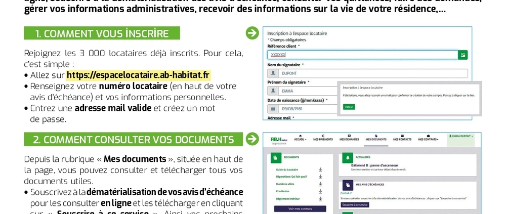 + PRATIQUE : créez votre Espace locataire pour vous faciliter la vie !