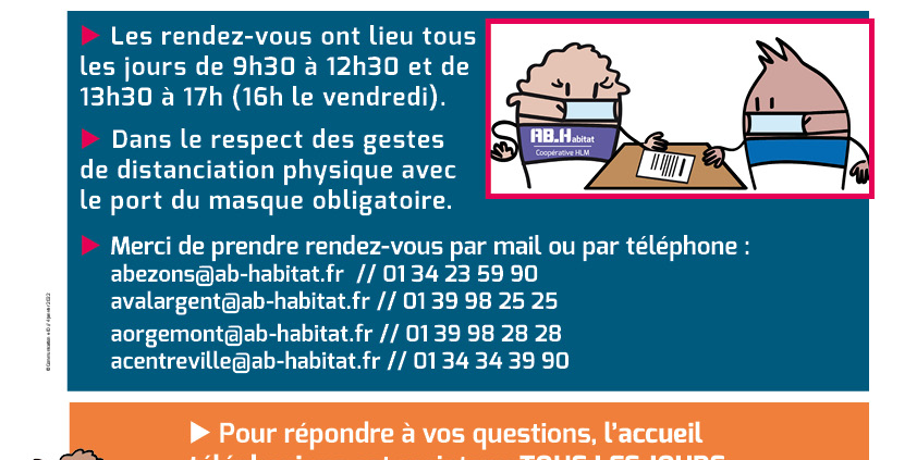 EN JANVIER, NOS 4 AGENCES DE PROXIMITÉ VOUS ACCUEILLENT UNIQUEMENT SUR RENDEZ-VOUS