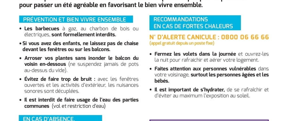 été conseils prévention juillet 2023