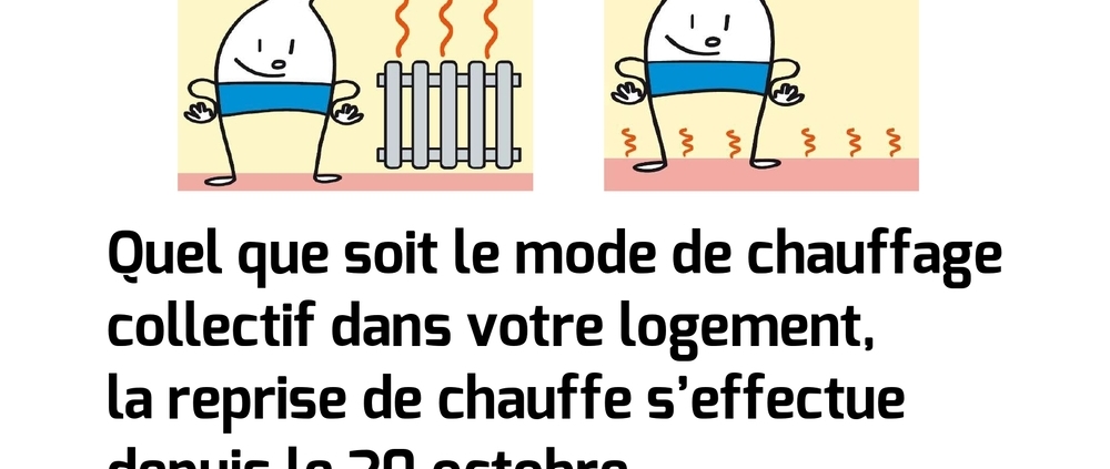 affiche reprise de chauffe octobre 2023
